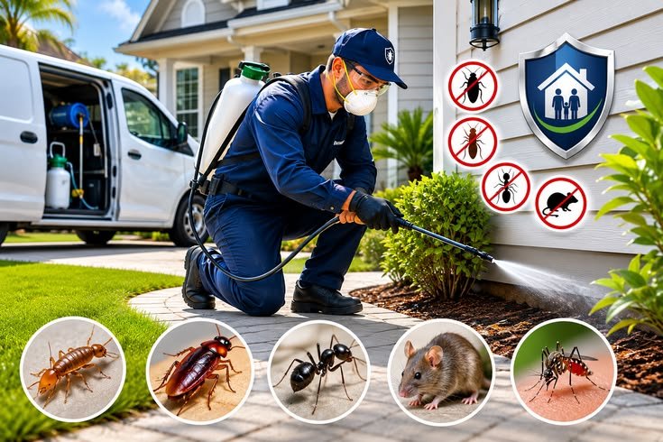 Common household pests in Muscat and pest prevention