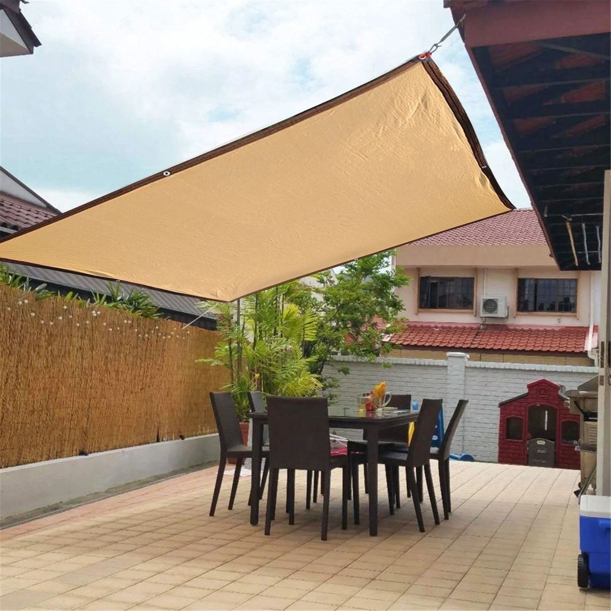 Green shade netting for greenhouse and agricultural farm in Oman